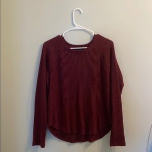 maroon forever 21 sweater